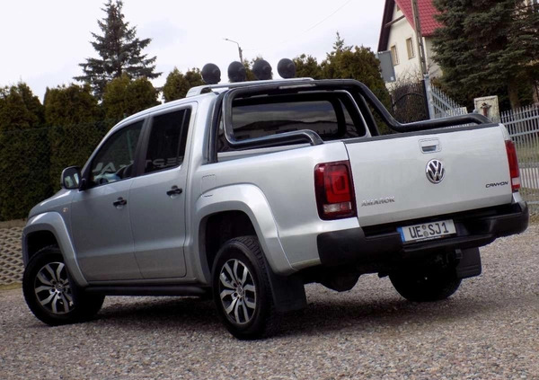 Volkswagen Amarok cena 89999 przebieg: 169999, rok produkcji 2016 z Ciężkowice małe 529